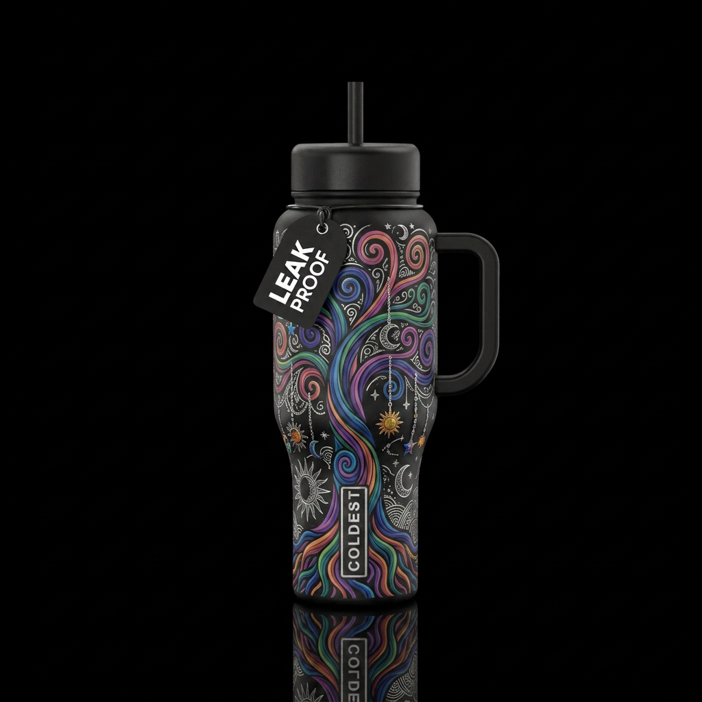 Tree Of Magic water bottle design