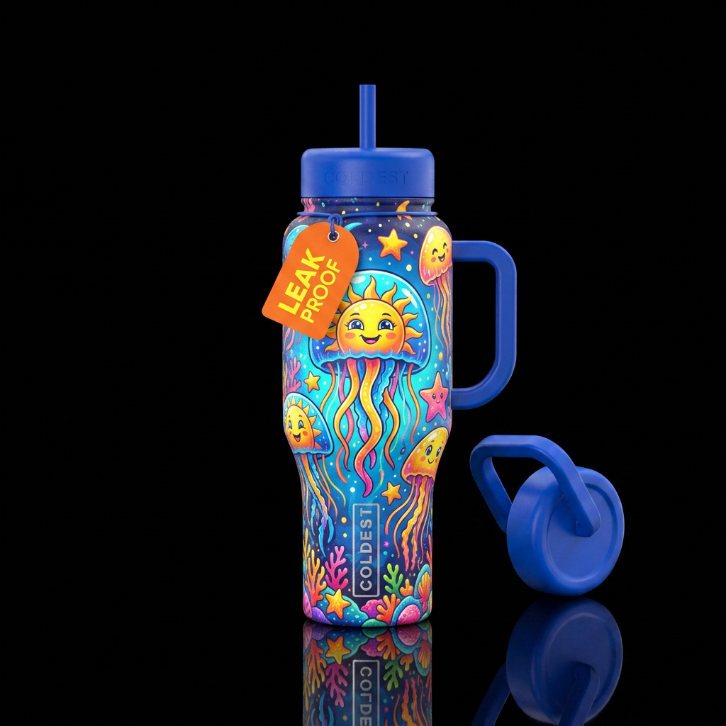 Sunfish water bottle design