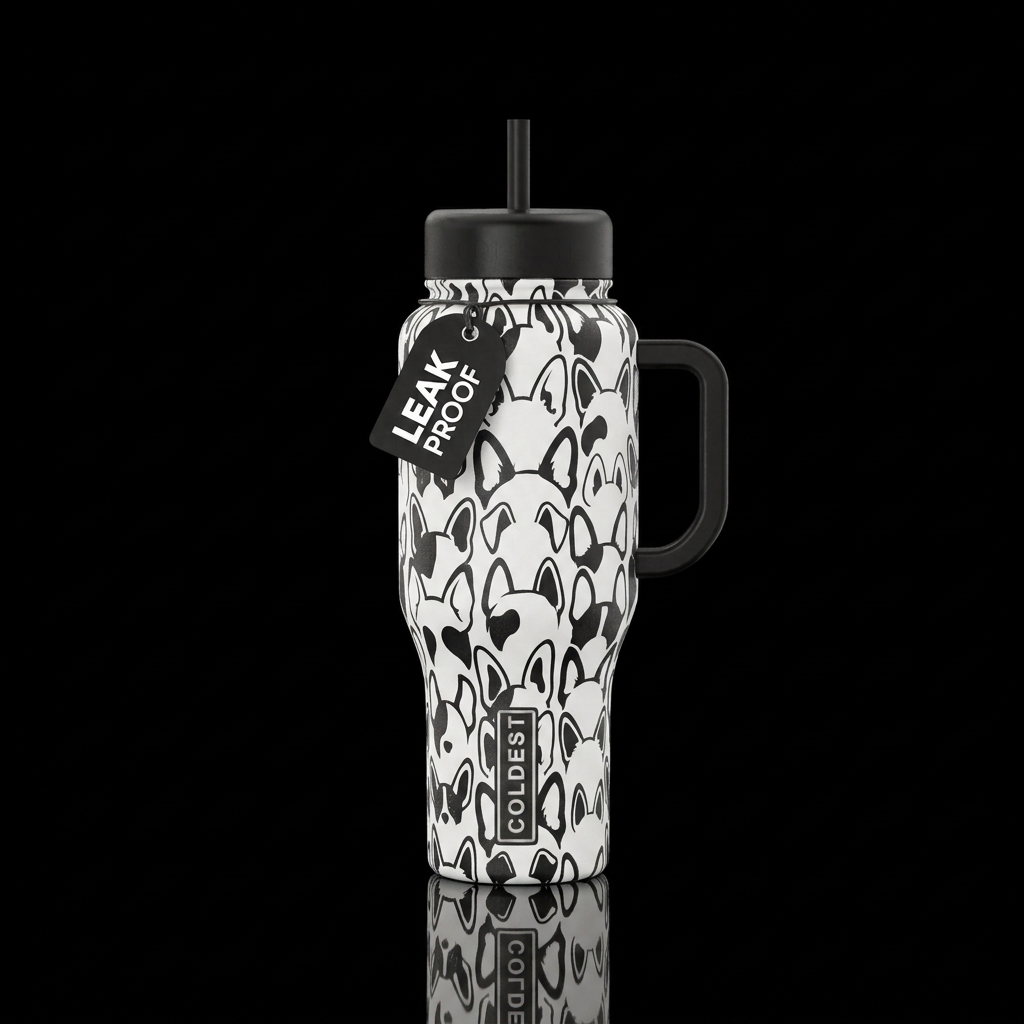 All Ears water bottle design