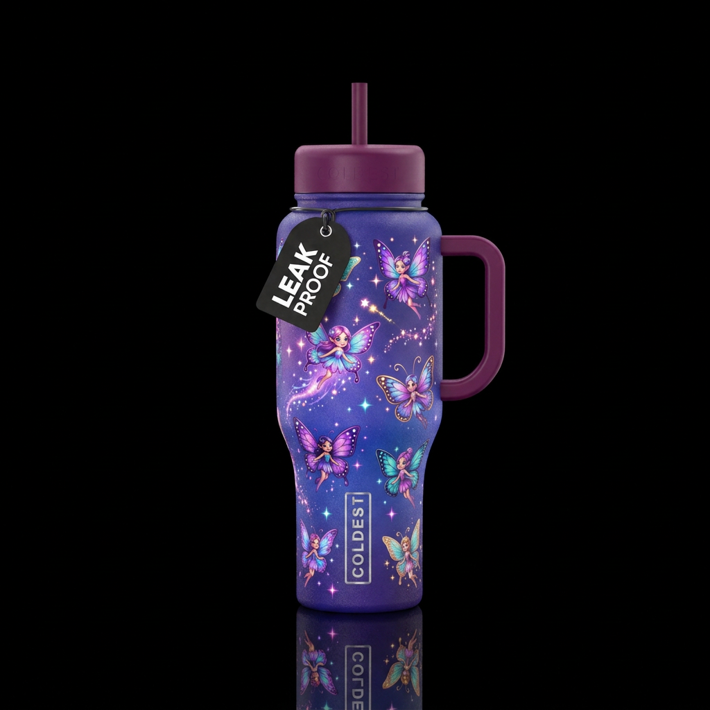 Magical Fairy water bottle design