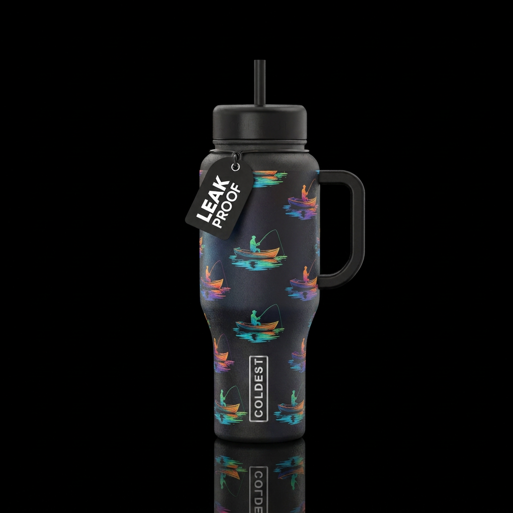 Lets Fish water bottle design