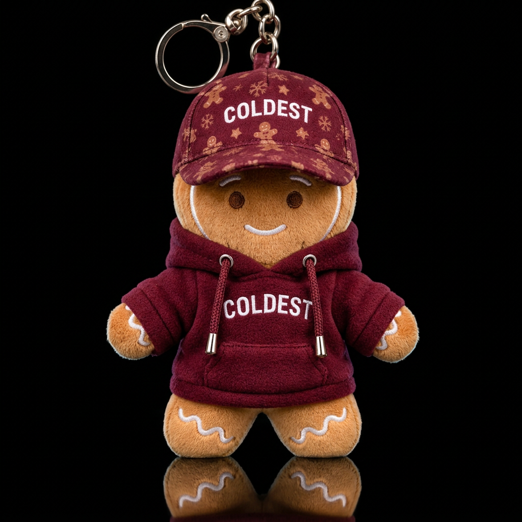 Gingerbread Pet water bottle design