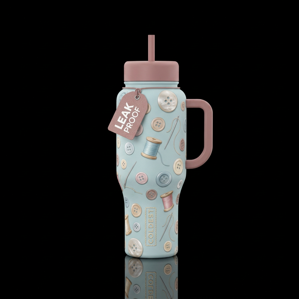 Sew Me This water bottle design