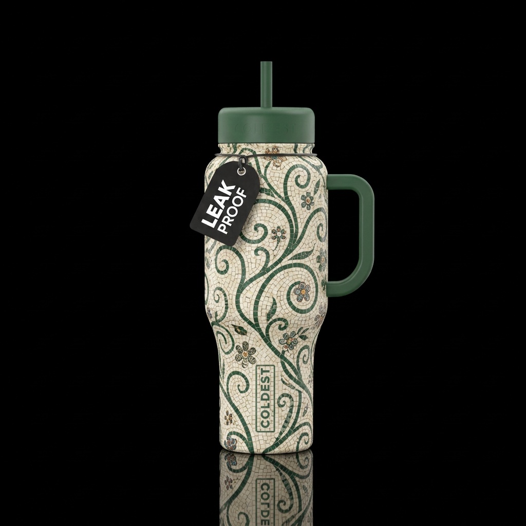 Dainty Daisy water bottle design