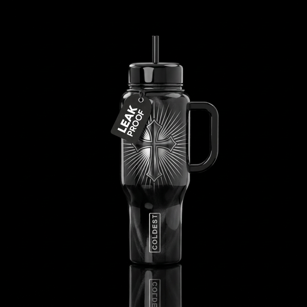 Silver Cross water bottle design