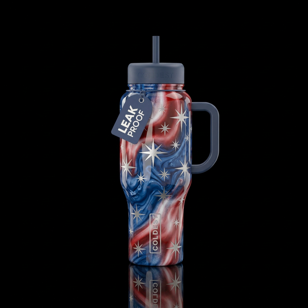 American Marble water bottle design