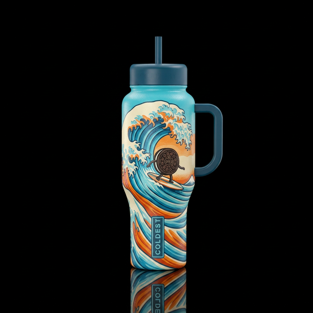 * water bottle design