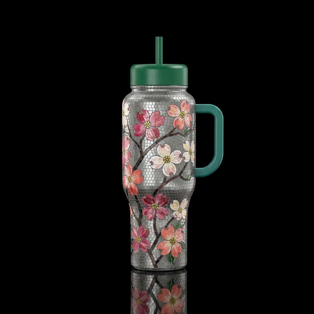 Dogwood water bottle design