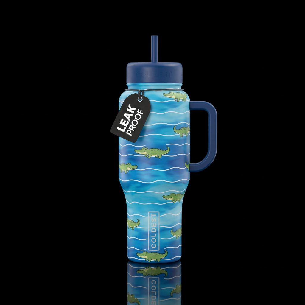 Thats A Croc water bottle design