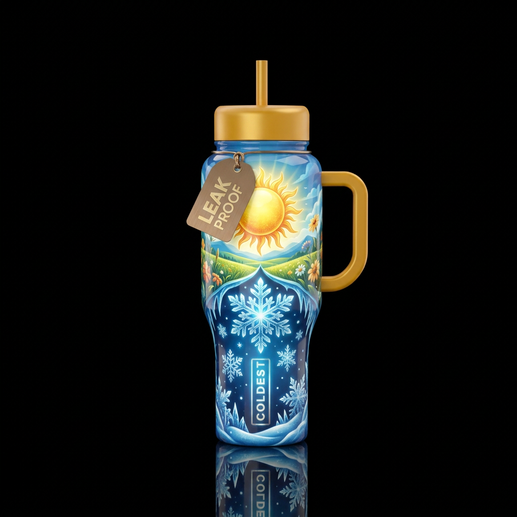 Hot Or Cold? water bottle design