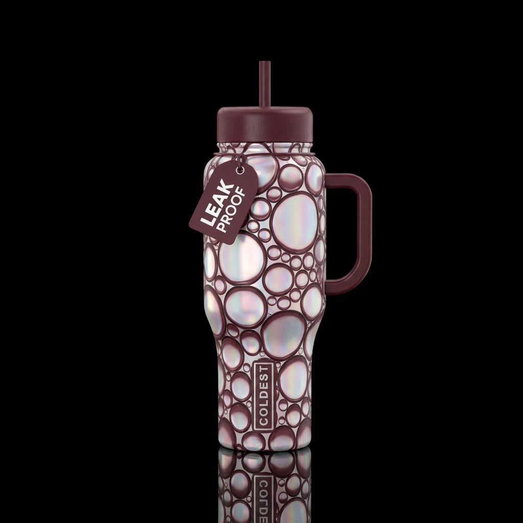 Opal Oil water bottle design