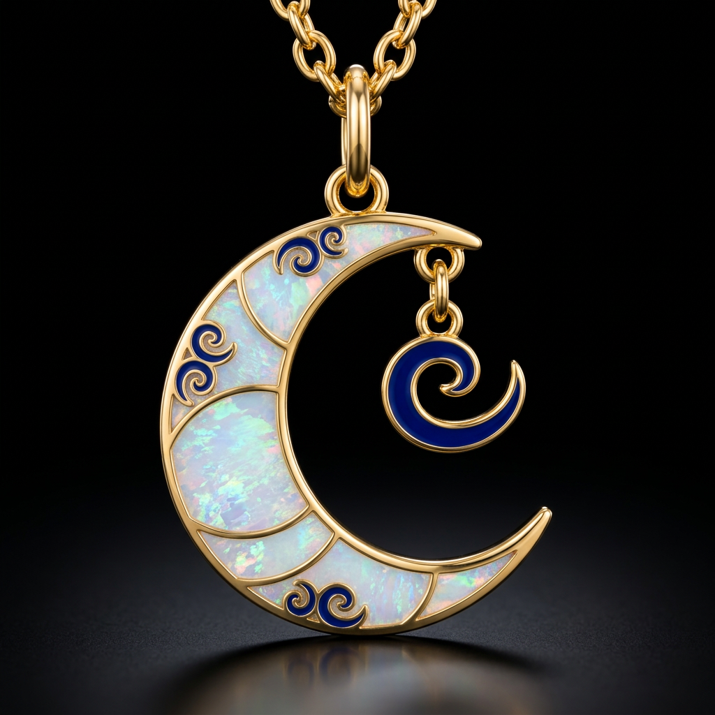 Opal Moon water bottle design