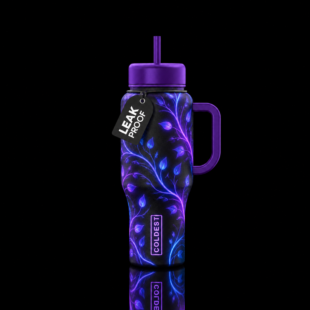 Electric Vine water bottle design