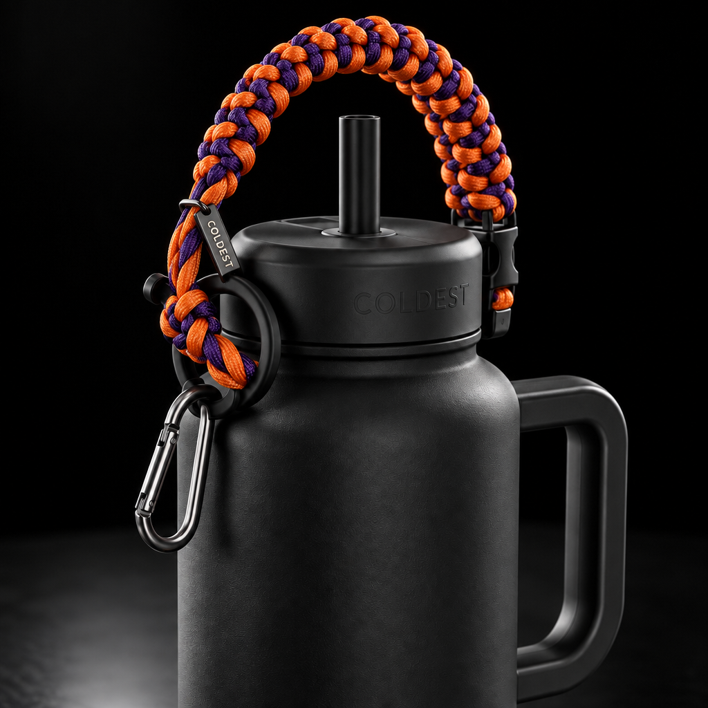 Purple Pumpkin water bottle design