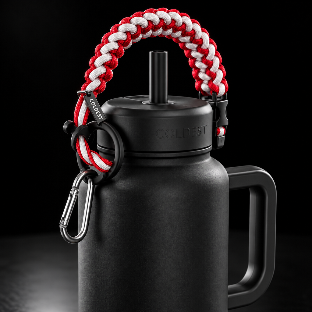 Pepermint Twist water bottle design