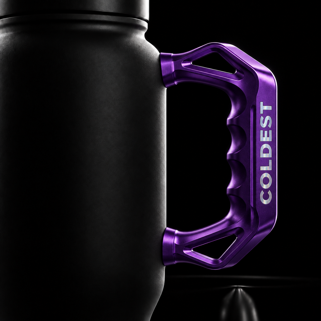 Purple Passion water bottle design