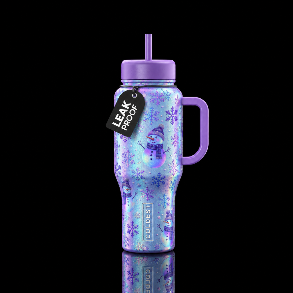 Snow Wonderful water bottle design