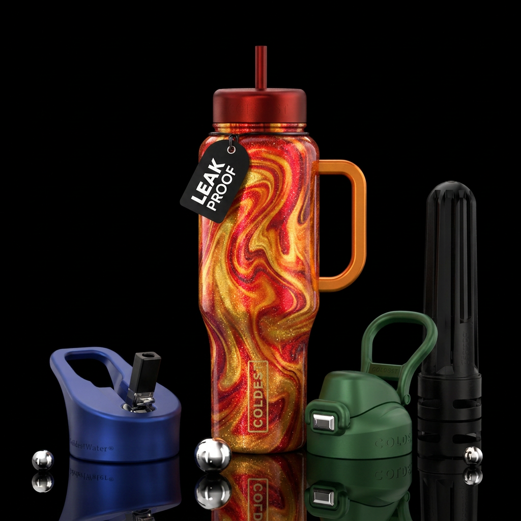 Melting water bottle design