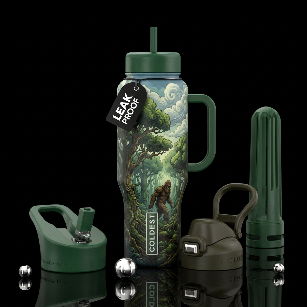 I Believe water bottle design