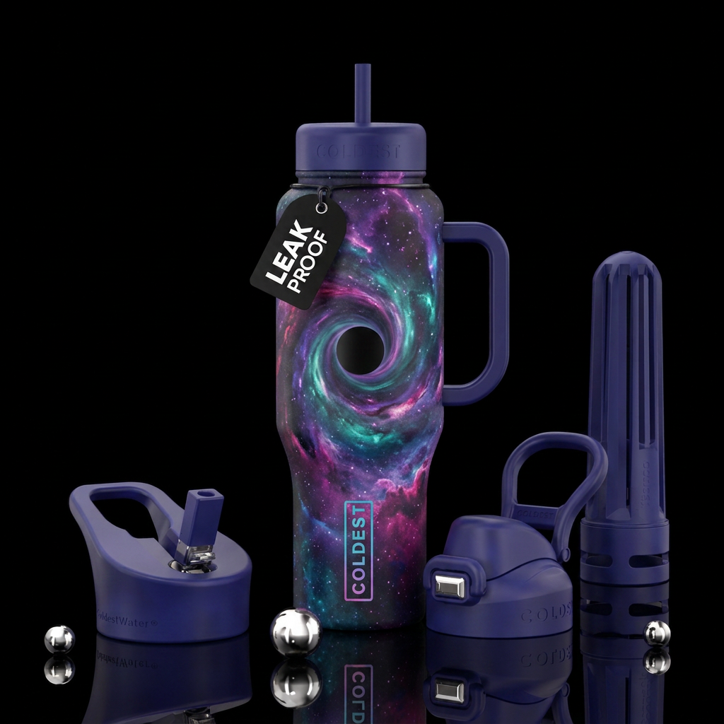 Space water bottle design
