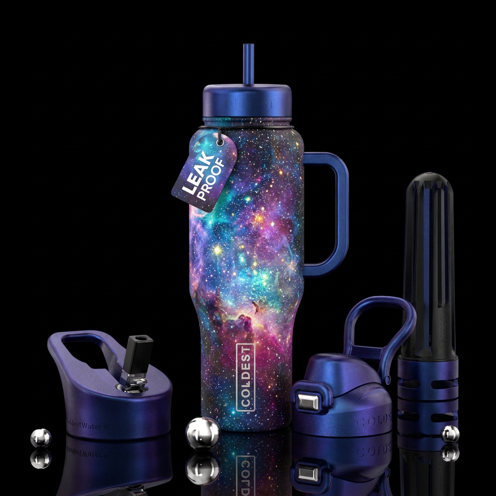 Space water bottle design