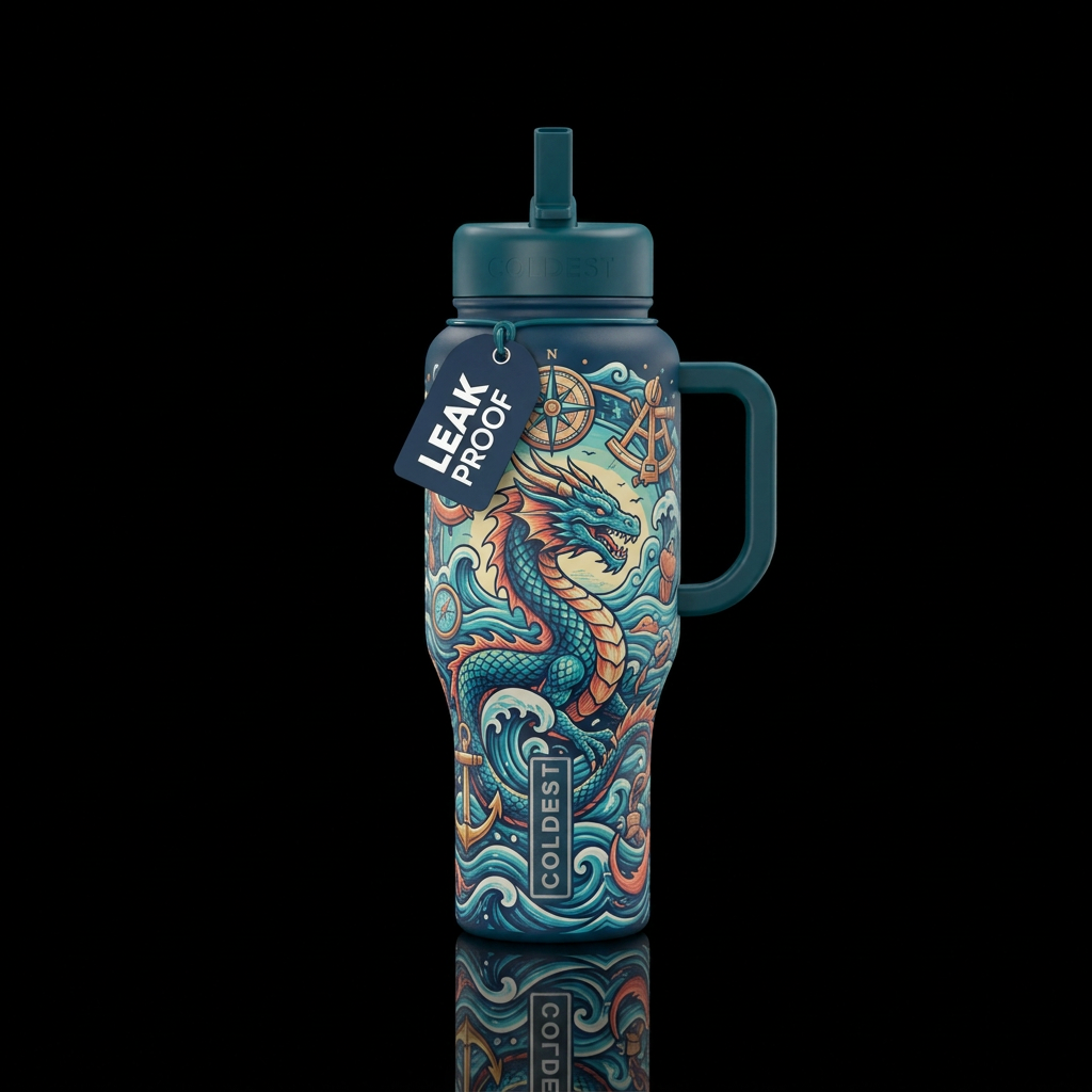 Dragoon water bottle design
