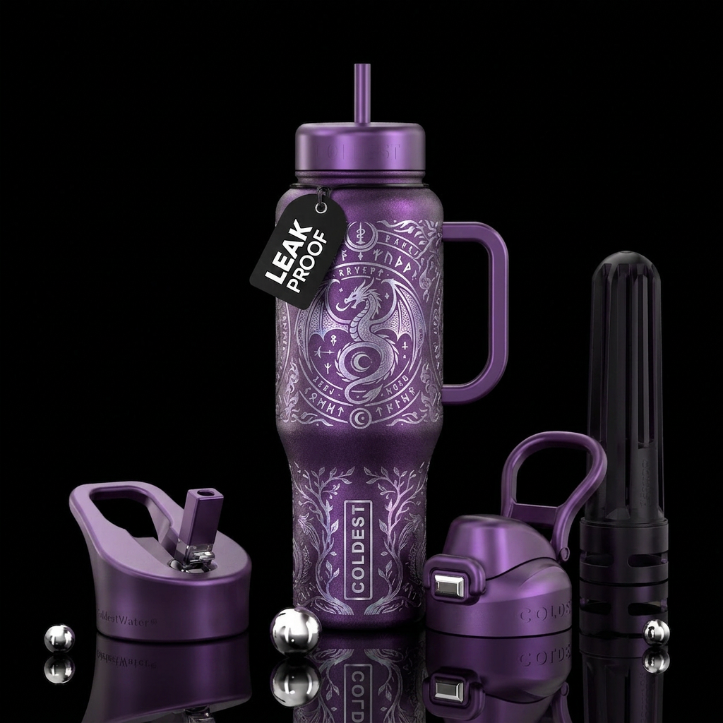 Fantasy water bottle design