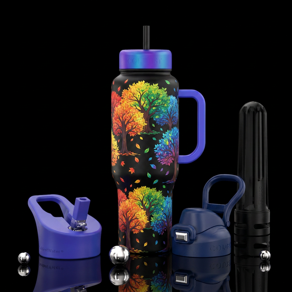 Fall water bottle design