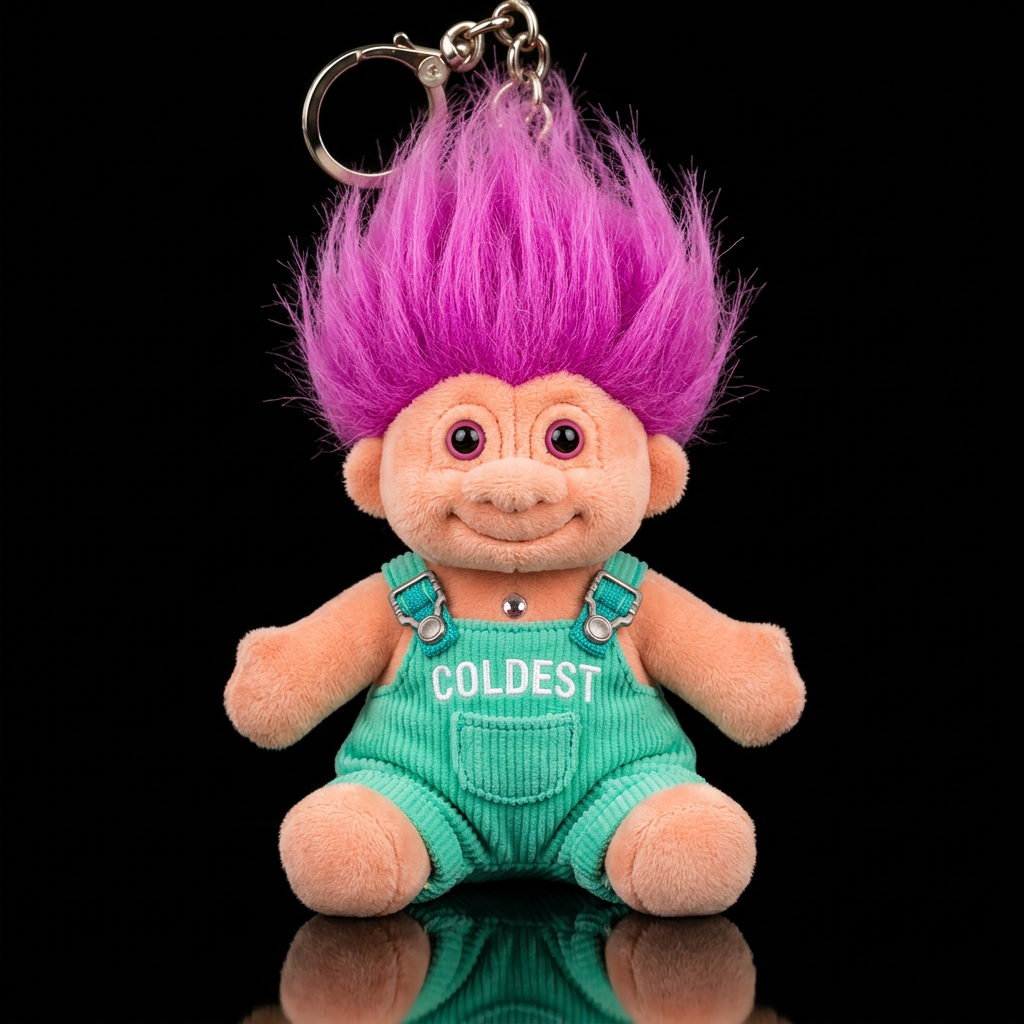 Troll water bottle design
