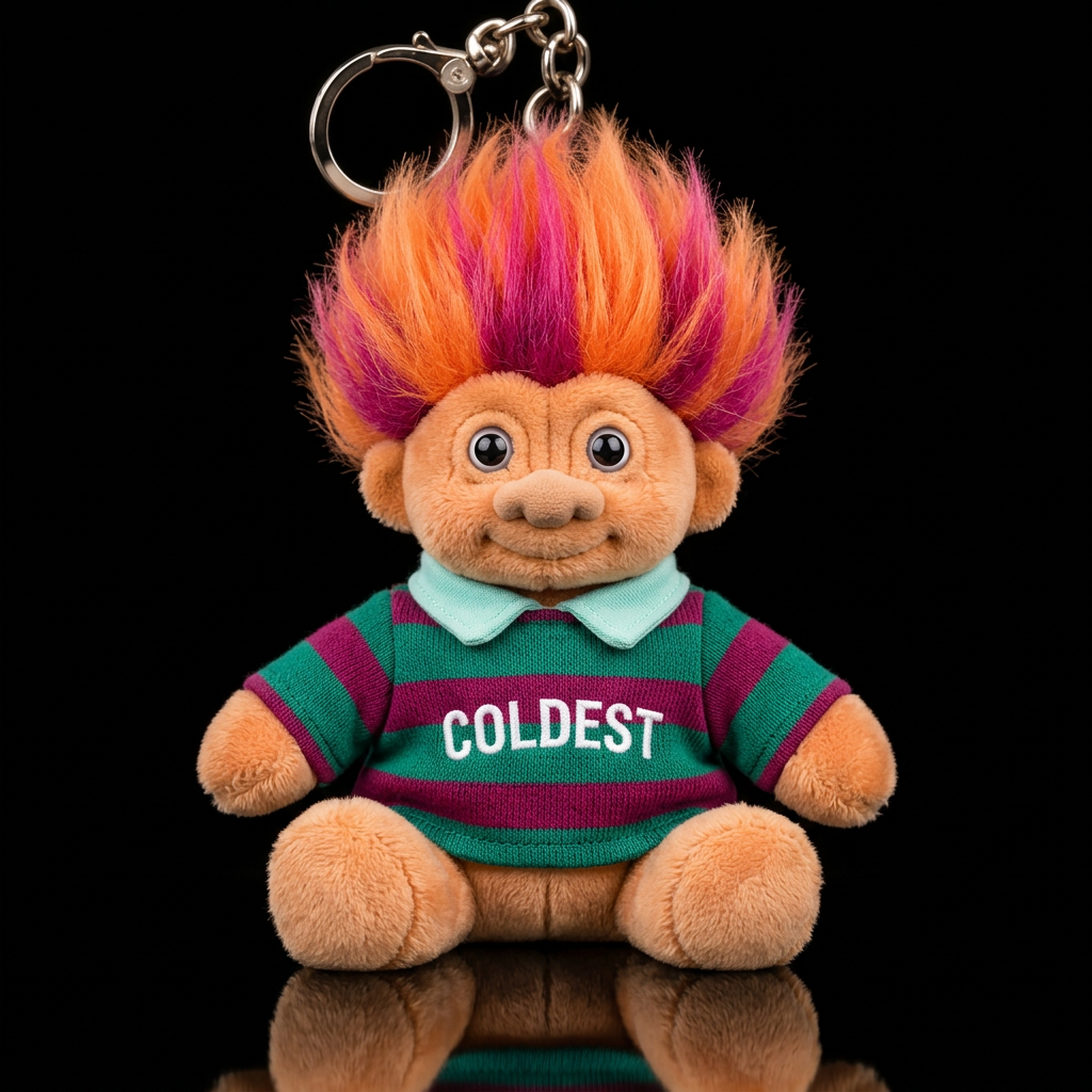 Troll water bottle design