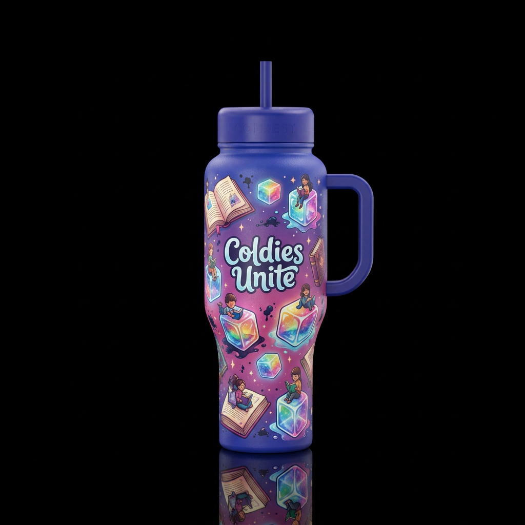The Coldies water bottle design