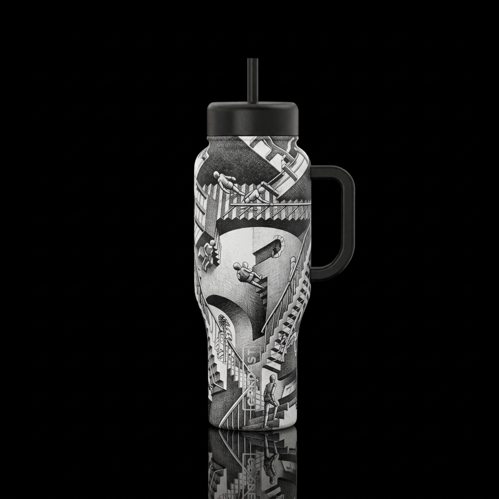The Climb water bottle design