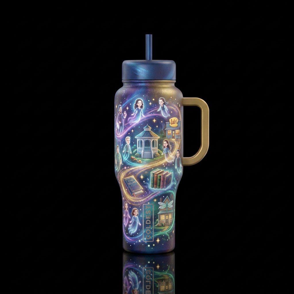 Gilmore Ghost water bottle design