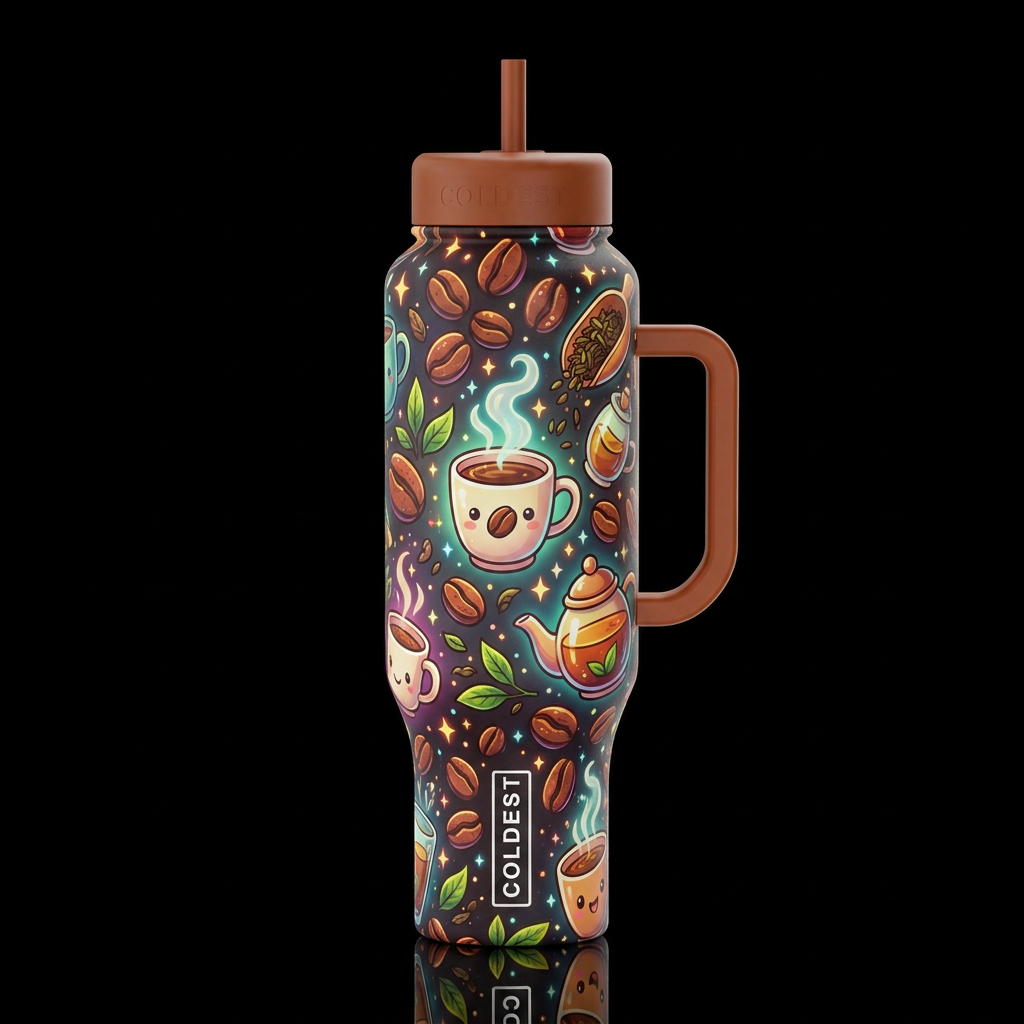 Coffee Coffee water bottle design