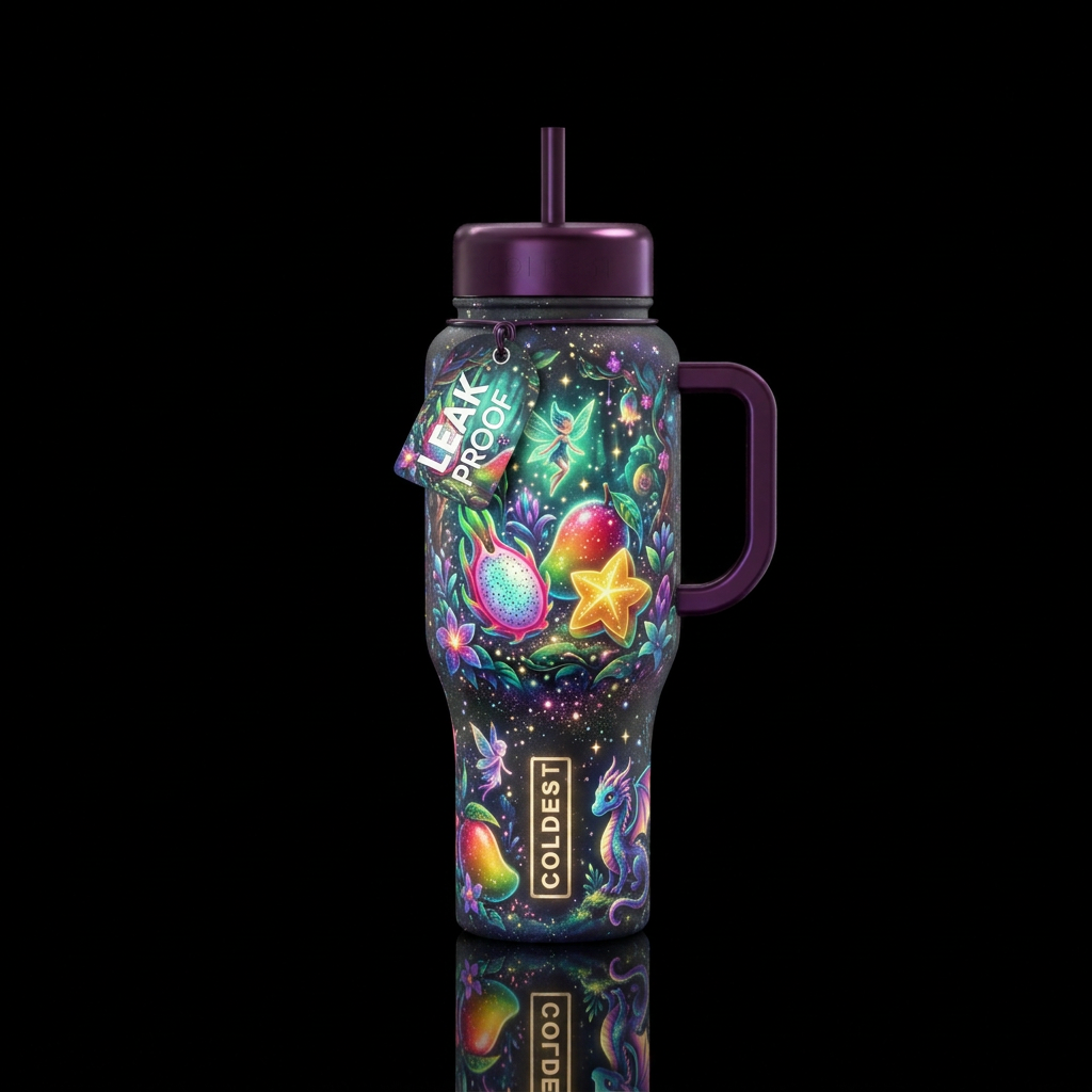 Fantastic Fruit water bottle design