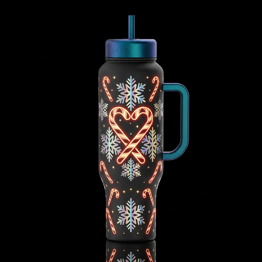 Christmas 🎄 water bottle design