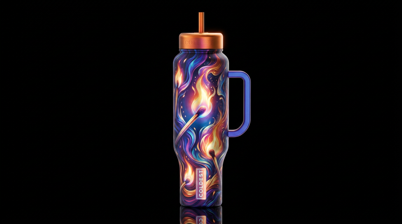 Fire water bottle design