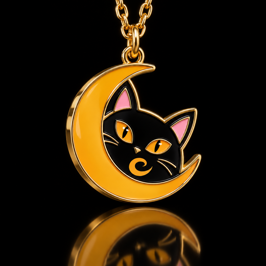 Moon Cat water bottle design