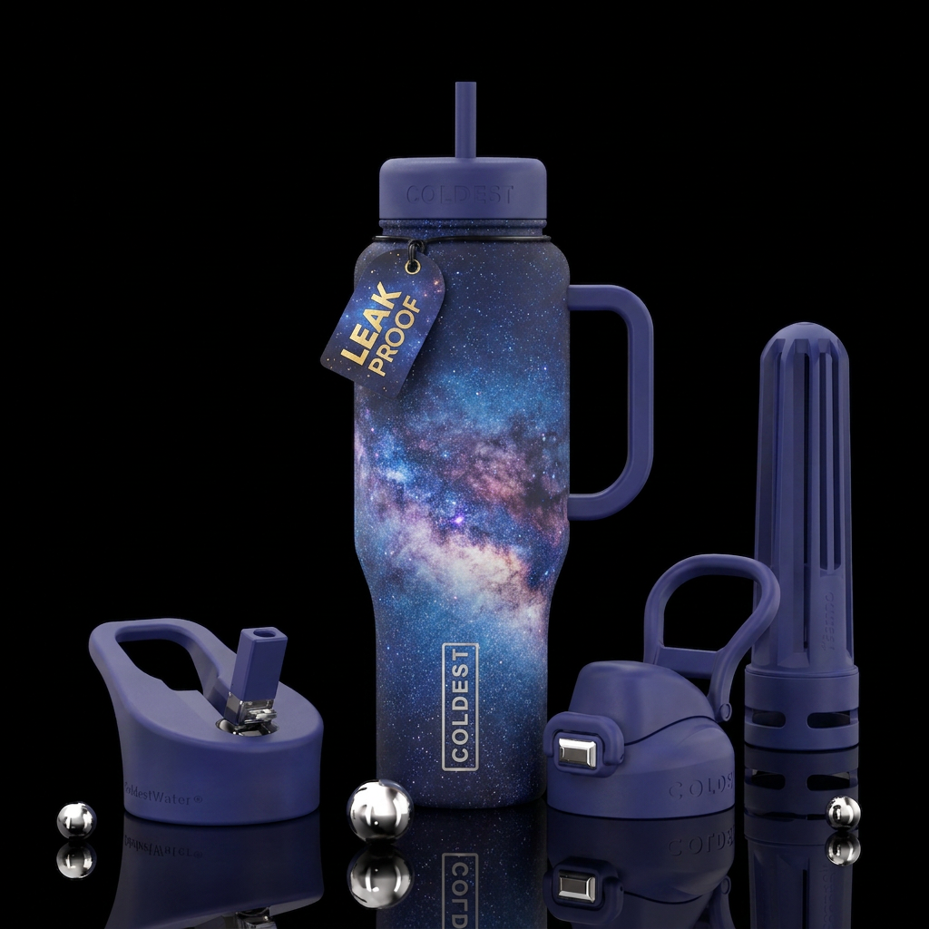 True look at the milky way water bottle design