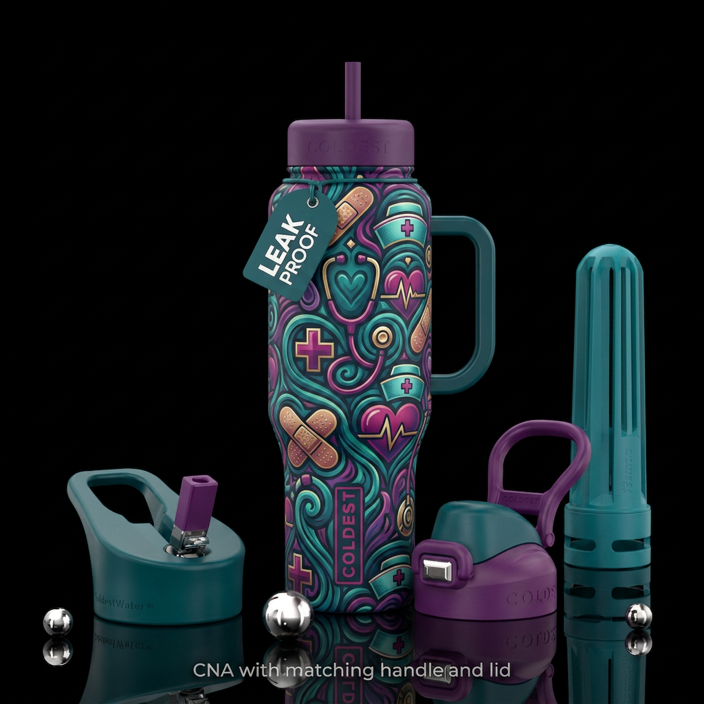CNA water bottle design