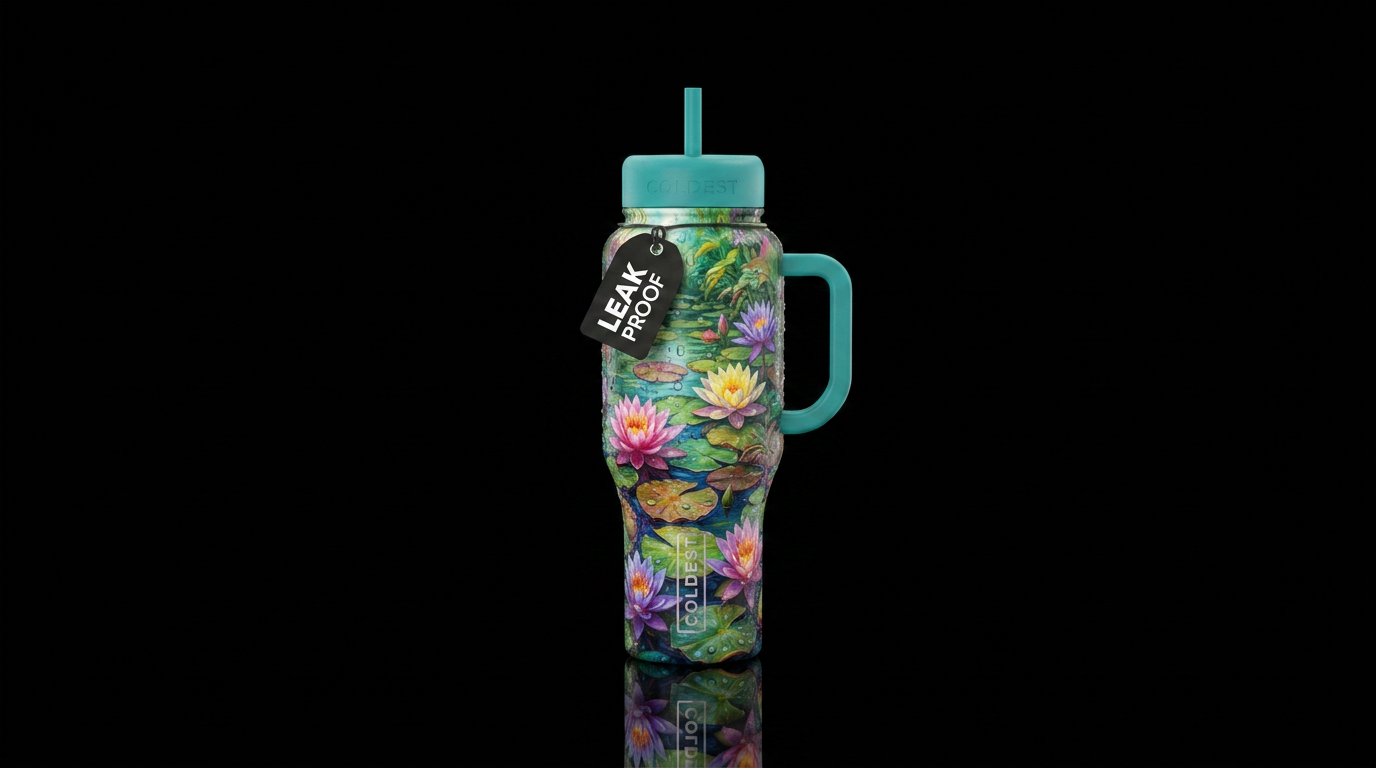 Water garden water bottle design