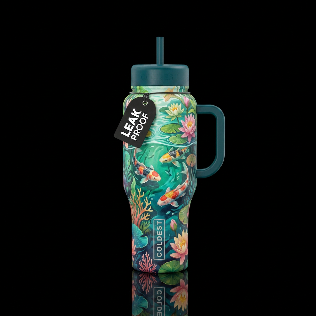 Water garden water bottle design