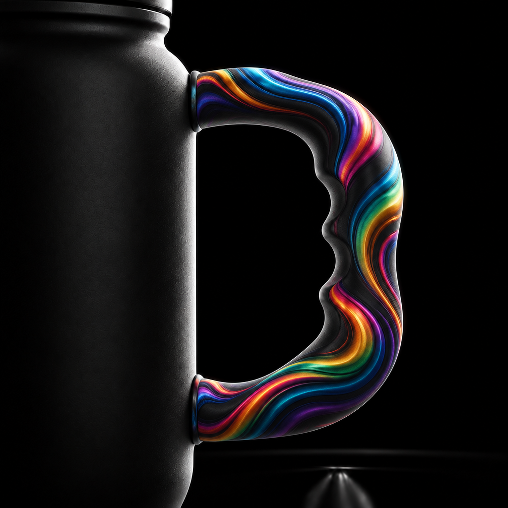 Swirl 1 water bottle design