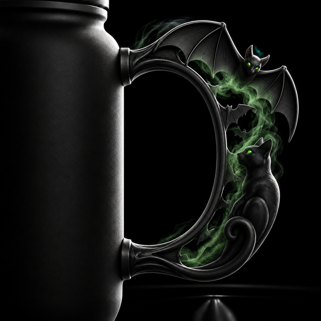 Spooky 1 water bottle design