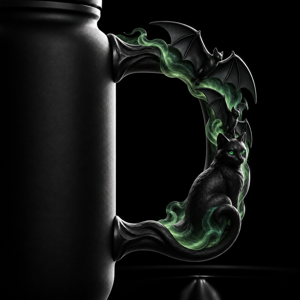 Spooky 2 water bottle design