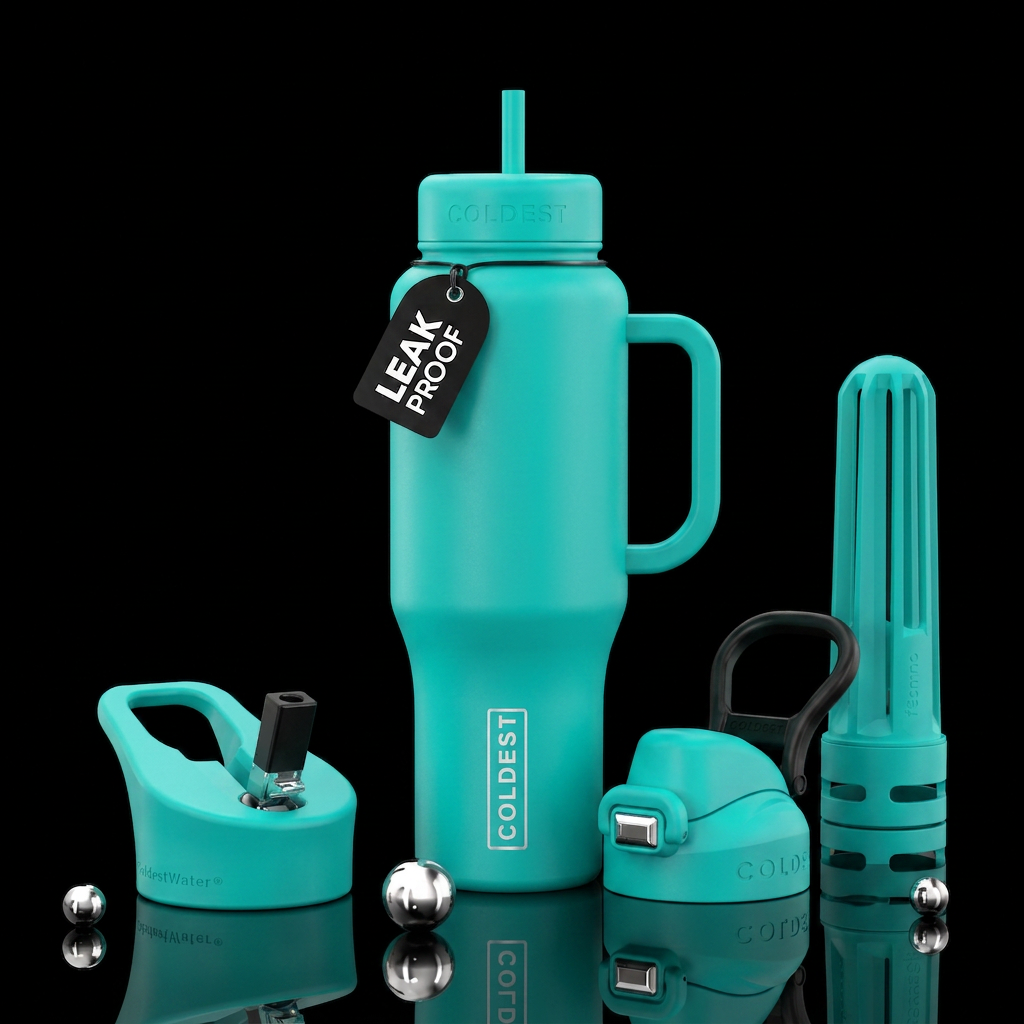 Vibe check water bottle design