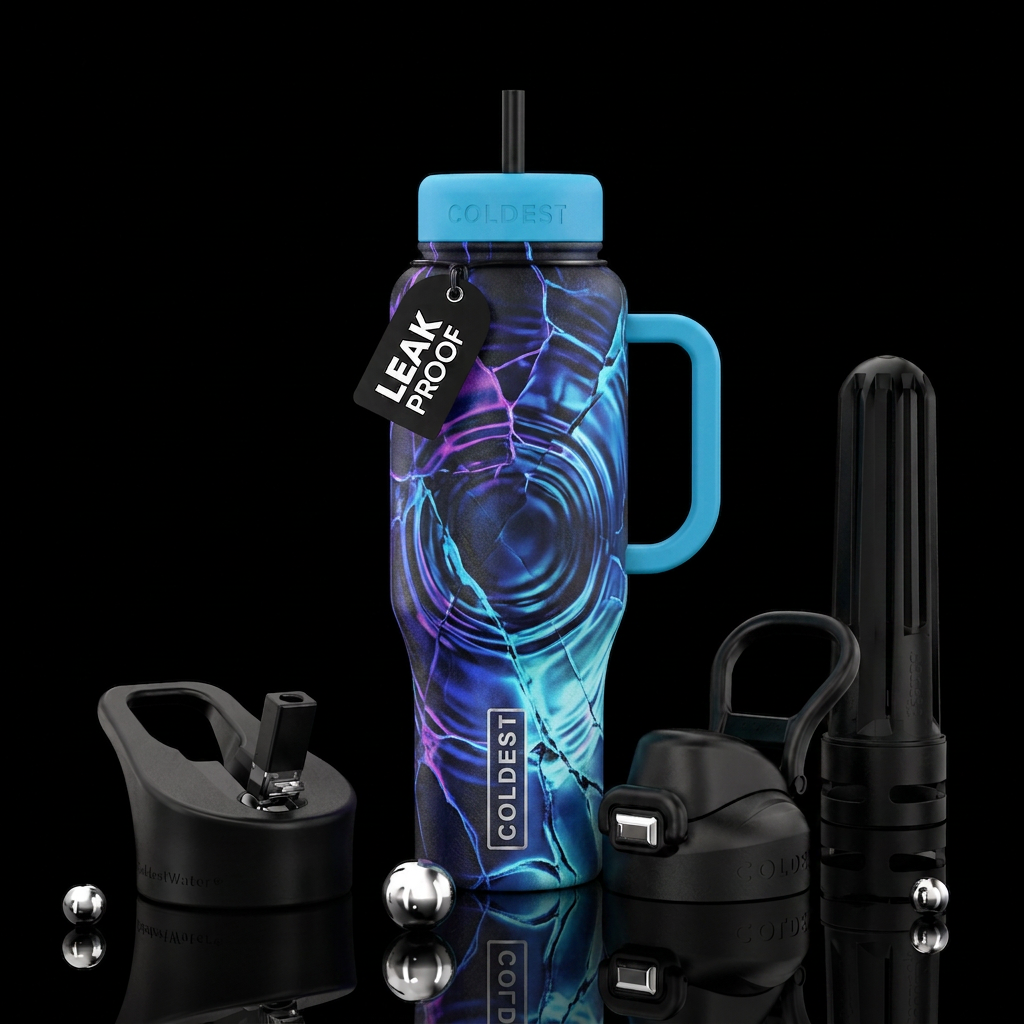 Under pressure water bottle design