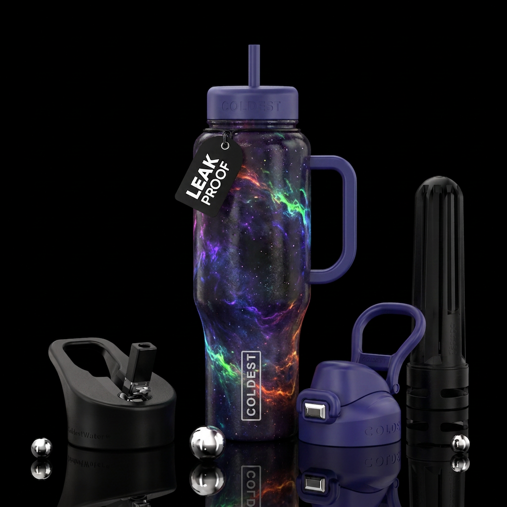 Dark matter water bottle design