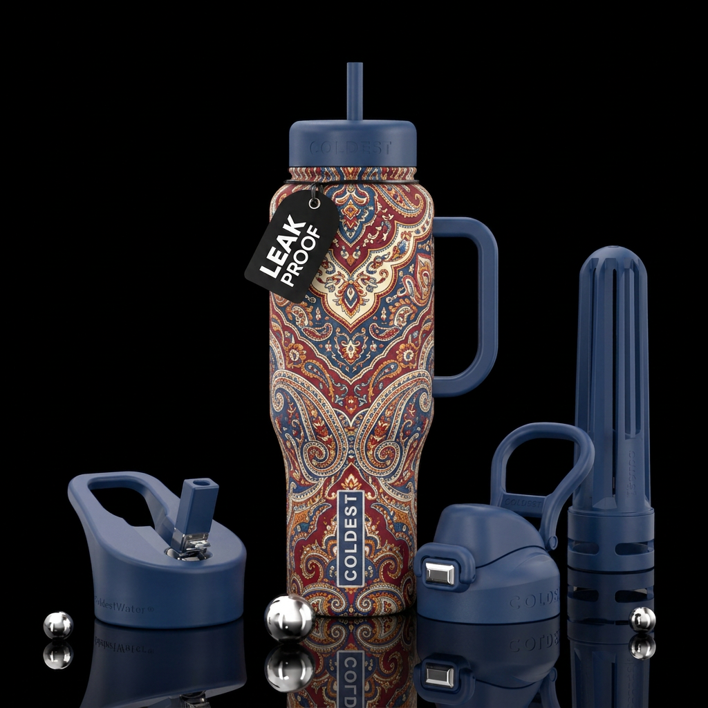 bandana water bottle design