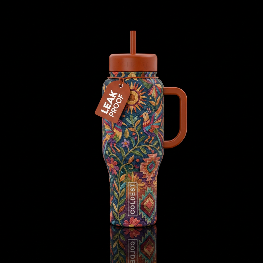 craft, warmth, heritage, joy play water bottle design